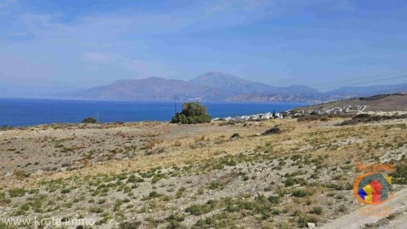 Pitsidia Kreta, Pitsidia, Grundstück (4.000m²) mit Meerblick zu verkaufen Grundstück kaufen